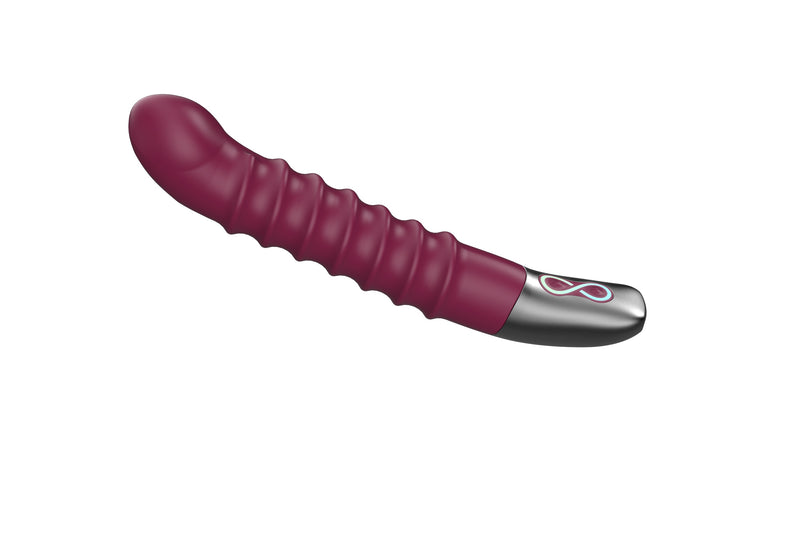 Excellent Power - TITANA - Rechargeable Silicone Stimulator 360度上下旋轉震動棒 紫色