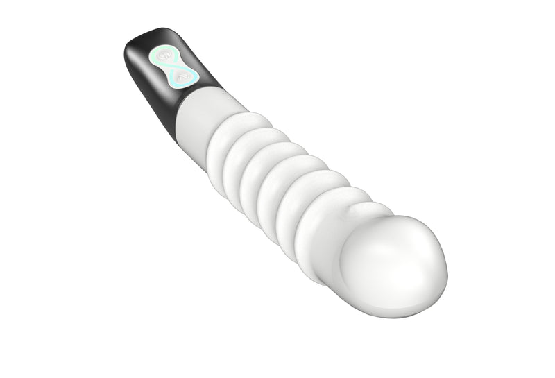Excellent Power - TITANA - Rechargeable Silicone Stimulator 360度上下旋轉震動棒 白色