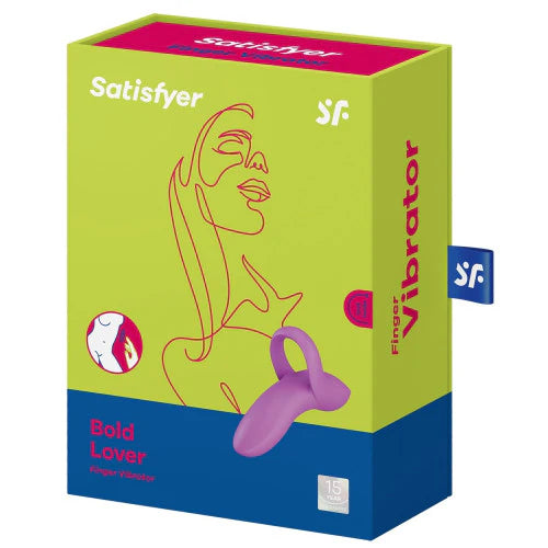 Satisfyer(德國) Bold Lover 多功能手指震動器 粉色
