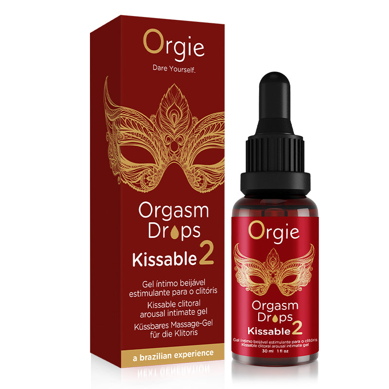 Orgie(葡萄牙) ORGASM DROPS KISSABLE 2 小紅瓶2代 可食用高潮液 30ml