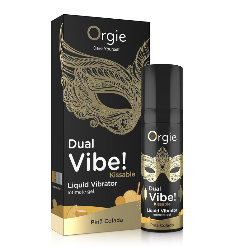 Orgie(葡萄牙) Dual Vibe! Pinã Colada 跳動式口愛快感增強液 椰林飄香味 15ml