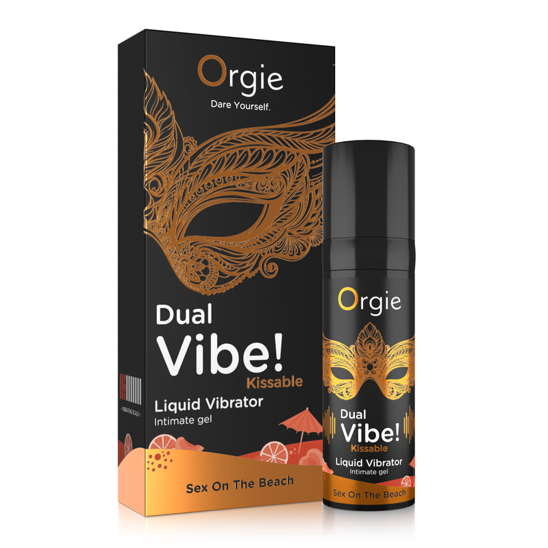 Orgie(葡萄牙) DUAL VIBE! Sex On The Beach 跳動式口愛快感增強液 性感沙灘味 15ml