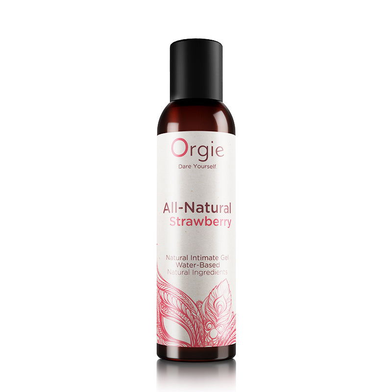 Orgie(葡萄牙) ALL-NATURAL 自然瑩潤水溶人體潤滑液 草莓味 150ml