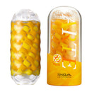 TENGA(日本) ARTE TWEED 織紋自慰杯 厚磅黃