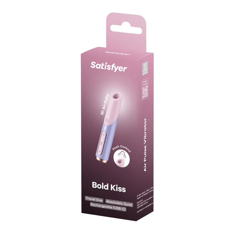 Satisfyer(德國) Bold Kiss - 3D磁感律動吸啜器