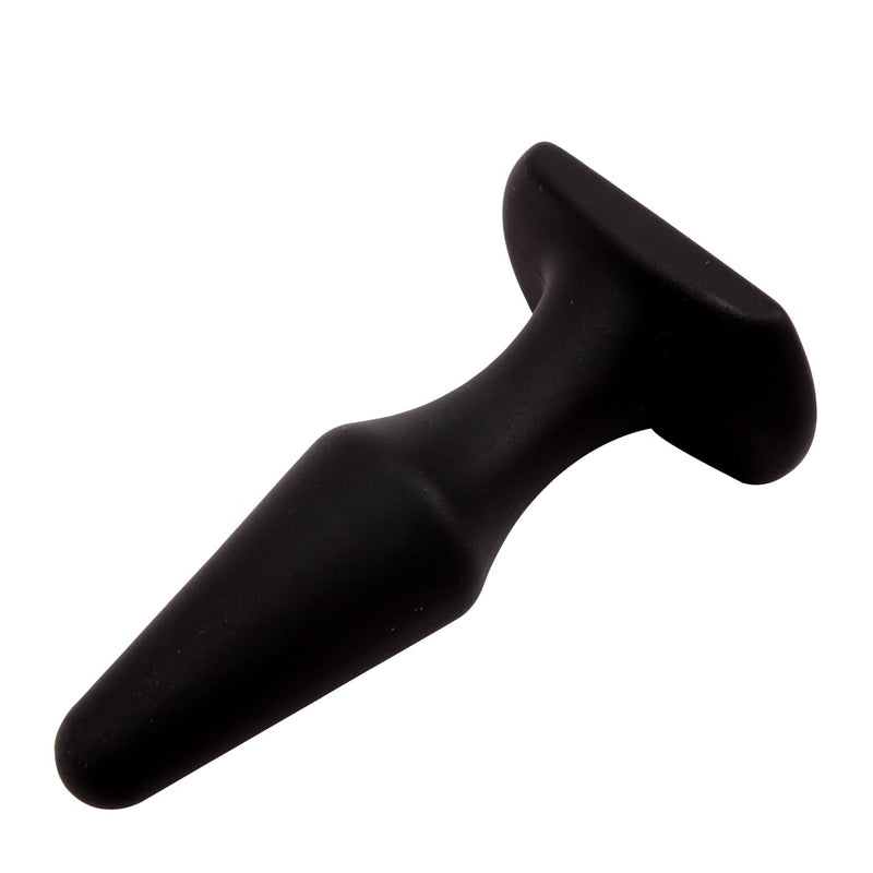 CHISA - Black Mont - 4'' M Silicone Plug 矽膠後庭塞 中碼