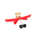 CHISA - Echo Catcher Nipple Play Kit  紅蝴蝶結吊墜乳頭夾