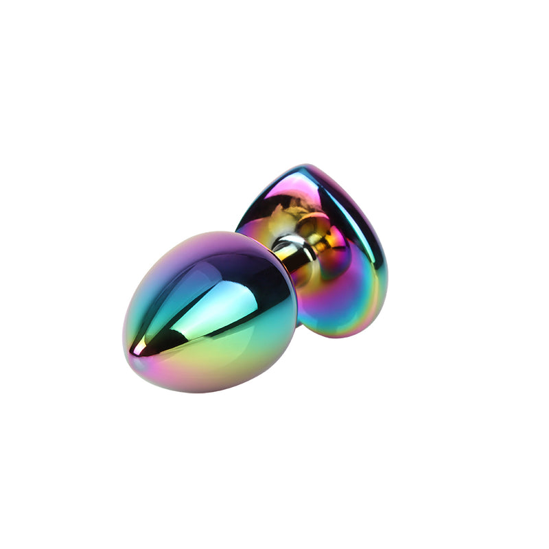 CHISA - Rainbow Heart Gem Plug 彩虹心寶石肛塞 中碼