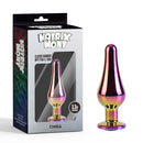 CHISA - Classic Rainbow Butt Plug 3.7寸 彩虹寶石後庭塞