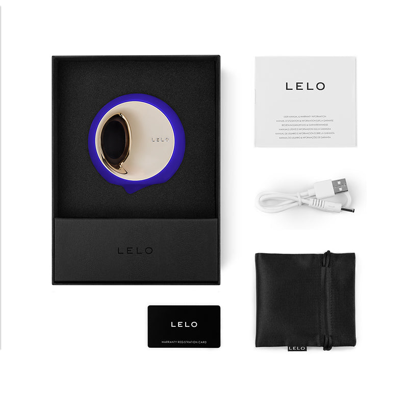 LELO(瑞典) Ora 3 智慧型口愛舔震器 藍色