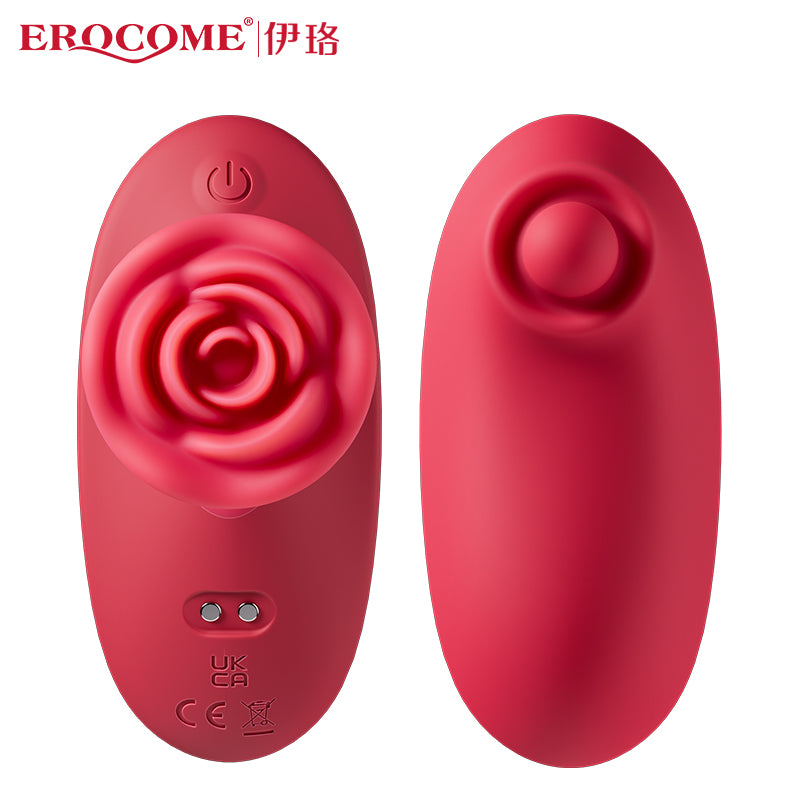 EROCOME - ROSE PLUSE 玫瑰脈動 震動器 (紅色)