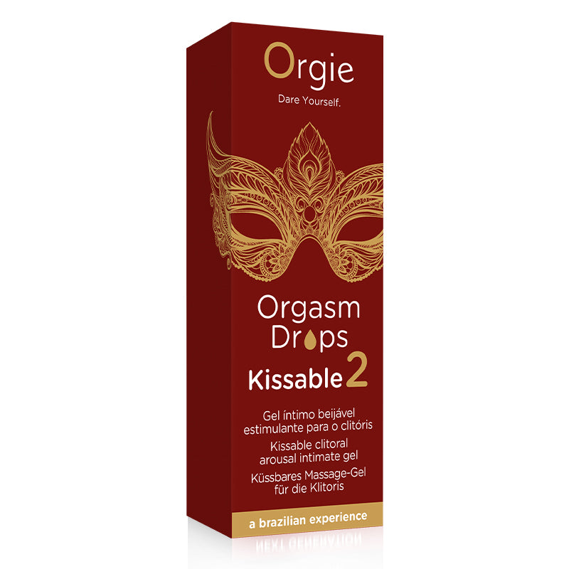 Orgie(葡萄牙) ORGASM DROPS KISSABLE 2 小紅瓶2代 可食用高潮液 30ml