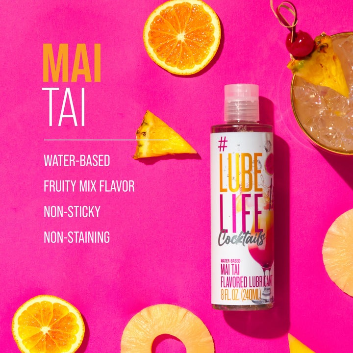 LubeLife(美國) Mai Tai Flavoured Lubricant 可食用水溶性潤滑液 240ML