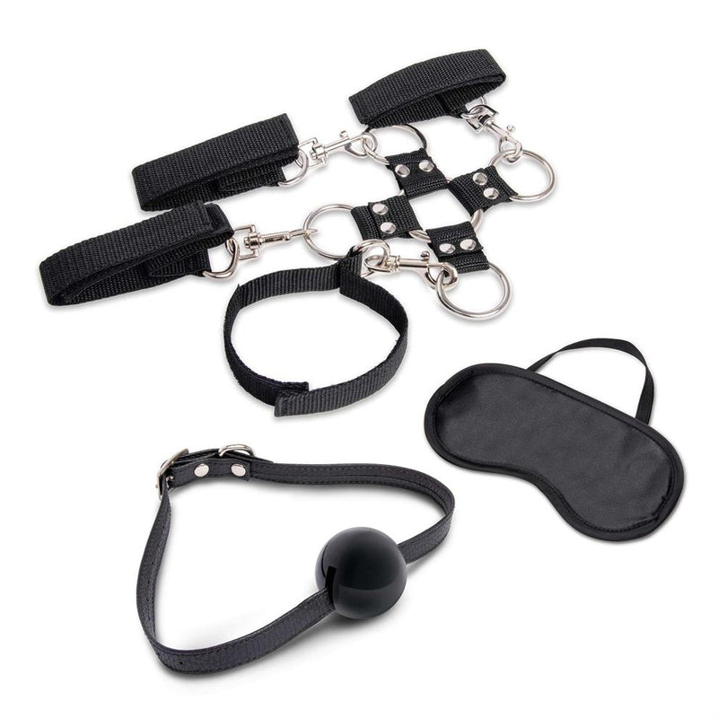 Lux Fetish(美國) 7PC Hogtie & Ball Gag Kit 捆綁和口塞套件 7件裝