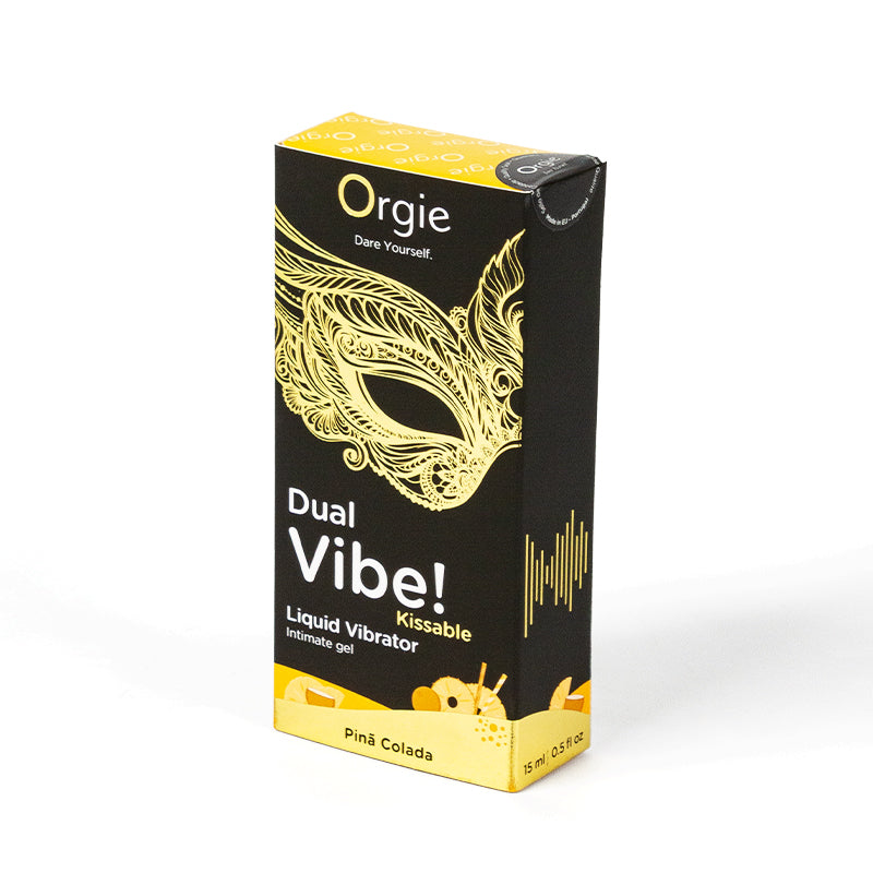 Orgie(葡萄牙) Dual Vibe! Pinã Colada 跳動式口愛快感增強液 椰林飄香味 15ml