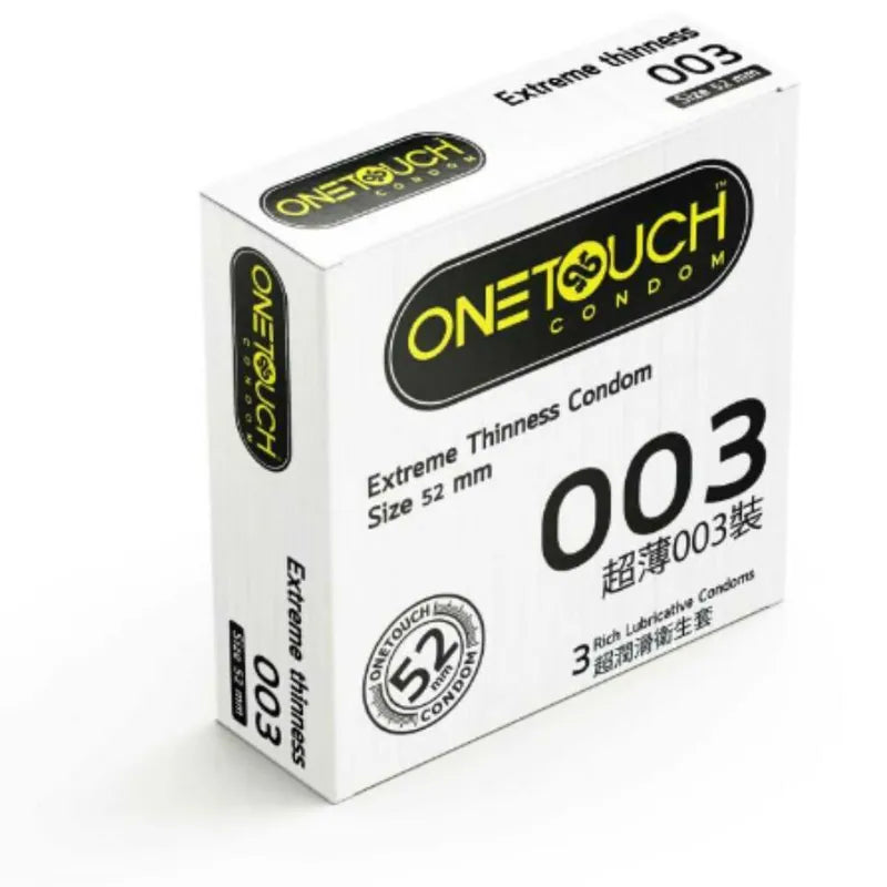 OneTouch(泰國) 超潤滑安全套 超薄003裝 3片裝