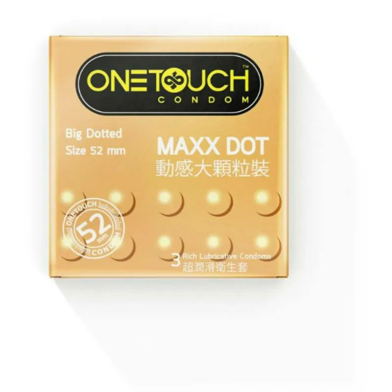 OneTouch(泰國) 超潤滑安全套 動感大顆粒裝 3片裝