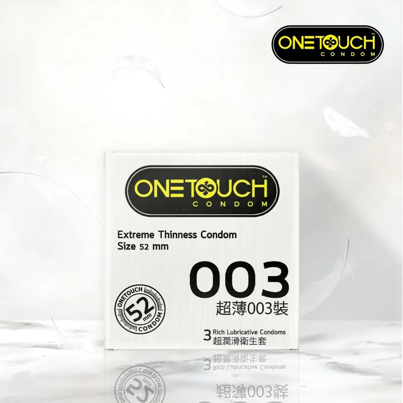 OneTouch(泰國) 超潤滑安全套 超薄003裝 3片裝