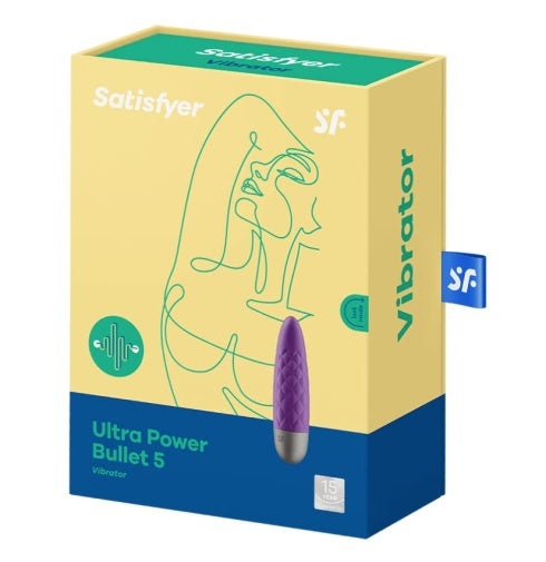 Satisfyer(德國) Ultra Power Bullet 5 陰蒂震動器 紫色