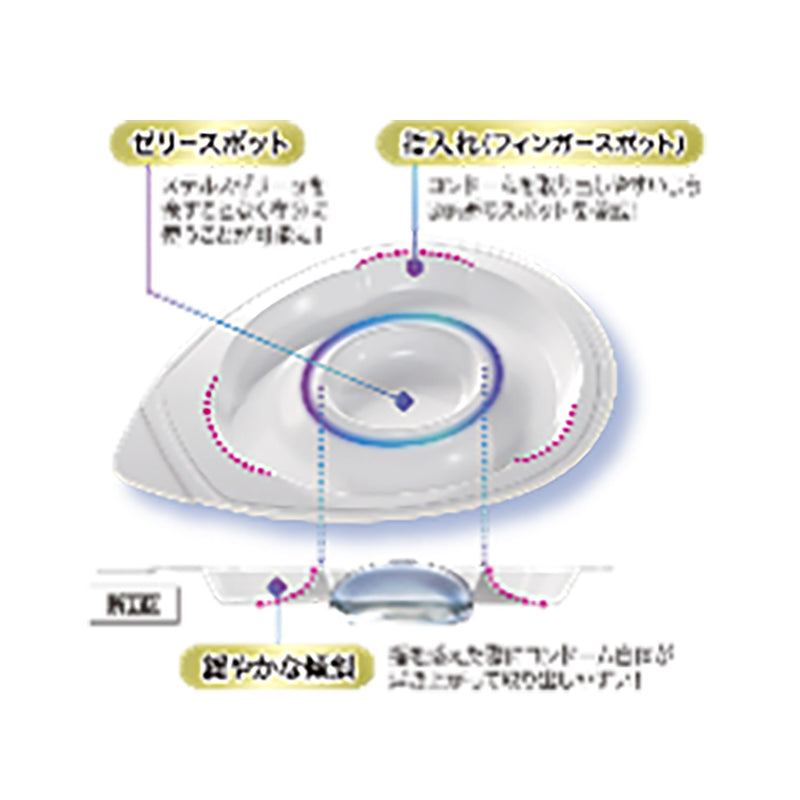 JEX(日本) Zone地帶 Premium 大碼 安全套 (6片裝)