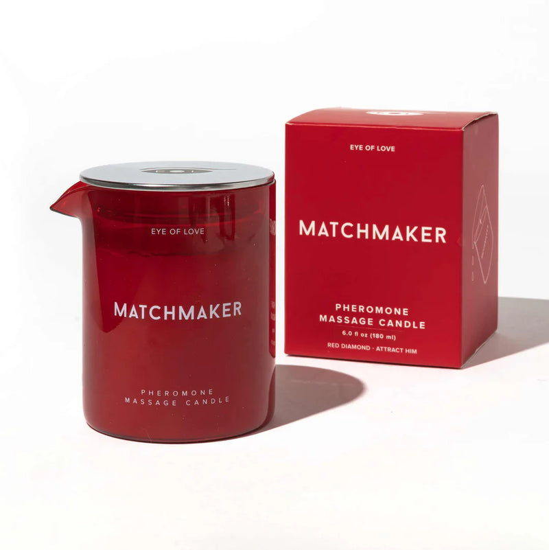 Eye of Love(美國) Matchmaker Red Diamond 女用 紅鑽費洛蒙按摩蠟燭 (吸引男性) 180ml