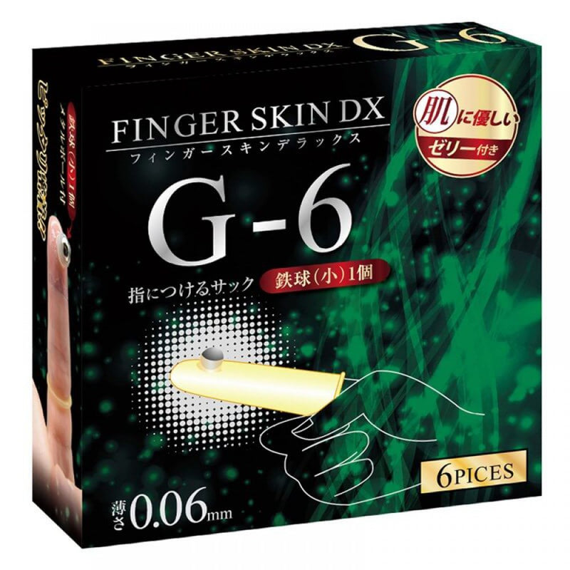 KISS-ME-LOVE(日本) Finger SkinDX G-6 手指套 (6片裝)