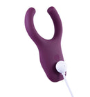 Excellent Power - THRILL RING - Cock Ornament With Clit Stimulator 震動延時環 紫色