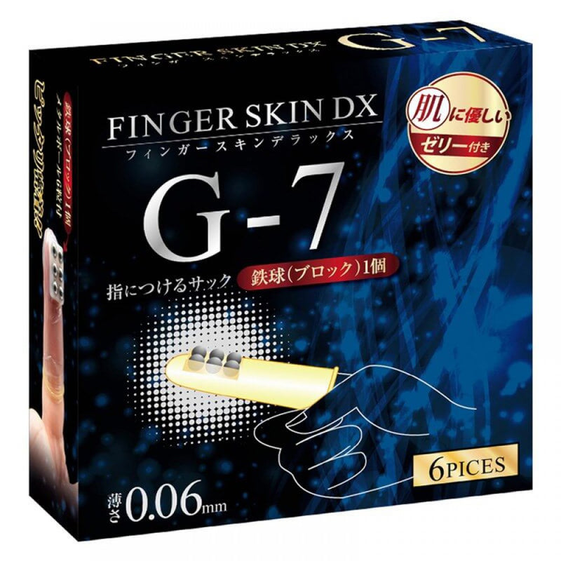 KISS-ME-LOVE(日本) Finger SkinDX G-7 手指套 (6片裝)