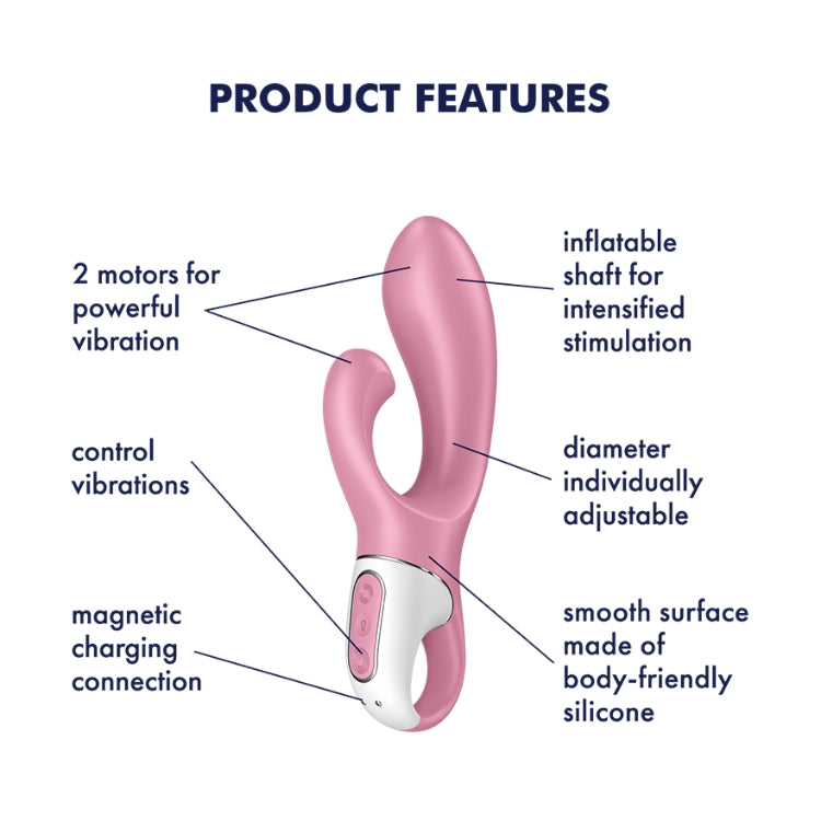 Satisfyer(德國) Air Pump Bunny 2 膨脹擴張G點震動棒