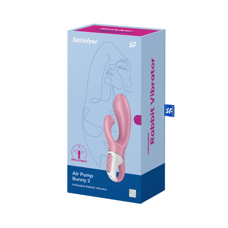 Satisfyer(德國) Air Pump Bunny 2 膨脹擴張G點震動棒