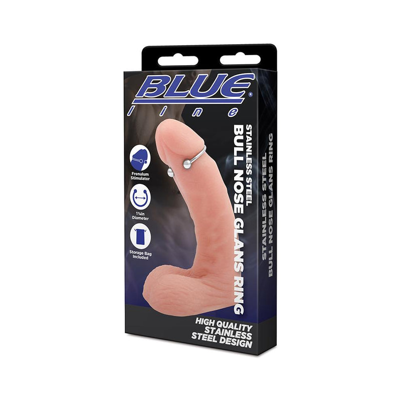 BLUE line(美國) Stainless Steel Bull Nose Glans Ring 不鏽鋼包莖矯正環 (32mm)