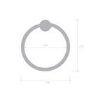 BLUE line(美國) Stainless Steel Glans Ring 不鏽鋼包莖矯正環 (33mm)