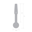 BLUE line(美國) Stainless Steel Peephole Penis Plug 不鏽鋼串珠尿道塞