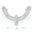 Lux Fetish(美國) Vibrating Pleasure For 2 Double-Ended Strap-On 穿戴式雙頭震動假陽具