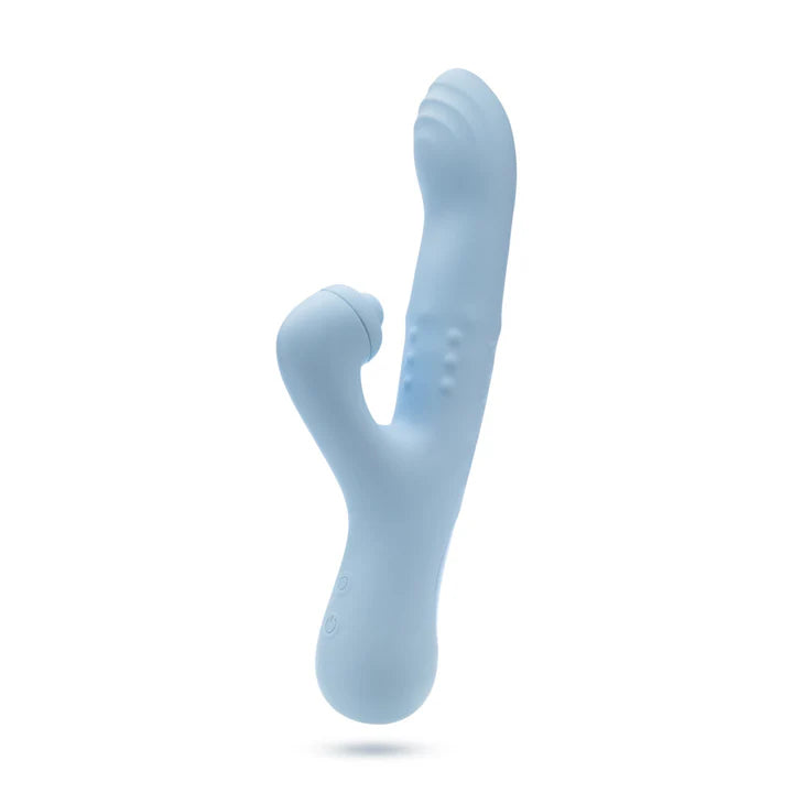 Blush(美國) Devin 9.25'' G Spot Rabbit Vibrator - G點兔子震動棒 藍色