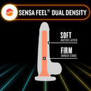 Blush(美國) Neo Elite - Lavo Glow - 7.5'' Long Dildo 7.5吋假陽具 夜光霓虹橙