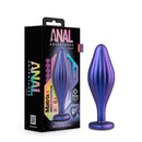 Blush(美國) Anal Adventures Matrix - Wavy Bling Sapphire 4.5寸 閃亮藍寶石 矽膠後庭塞
