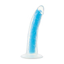 Blush(美國) Neo Elite - Prysm Glow - 7'' Long Dildo 7吋假陽具 夜光霓虹藍