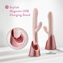 Blush(美國) Fraya 9.5'' G Spot Silicone Rabbit Vibrator - G點兔子伸縮震動棒