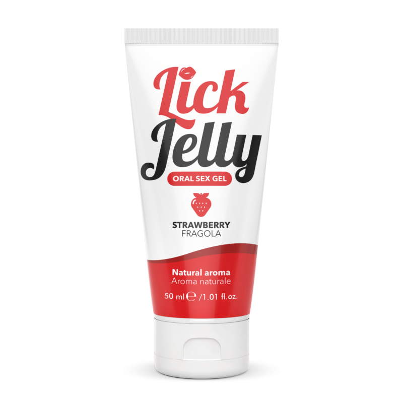 Intimateline(意大利) Lick Jelly 口交水溶性潤滑液 (草莓味) 50ml