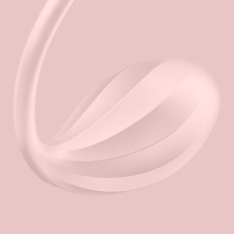 Satisfyer(德國) Ribbed Petal 智能APP控制+遙控震動器 粉色