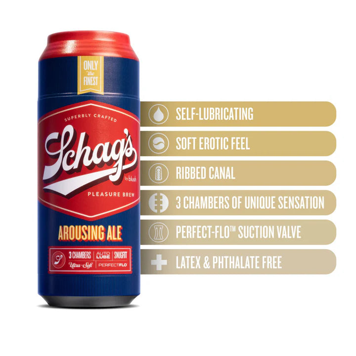 Blush(美國) Schag's - Arousing Ale Frosted Masturbator 冰鎮啤酒飛機杯