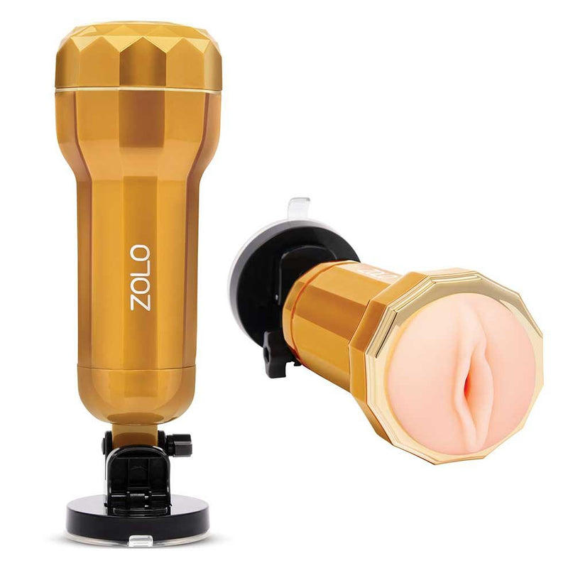 Zolo(美國) Vibrating Mountable Stroker 震動電動飛機杯