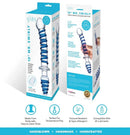 Glas(美國)10″ Mr. Swirly Double Ended Glass Dildo & Butt Plug 雙頭扭紋玻璃棒後庭塞