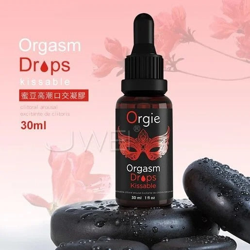Orgie(葡萄牙) Orgasm Drops Kissable 可食用高潮液(30ml)