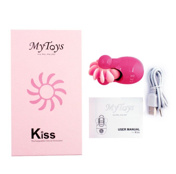 MyToys(德國) Kiss 舌尖型陰蒂刺激器(粉色)