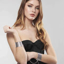 Bijoux Indiscrets(西班牙) Désir Métallique 金屬網手銬 金色/銀色