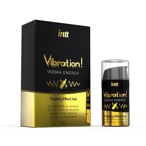 Intt(巴西) Vibration 可食用震動式發熱高潮液 15ml 伏特加味 (歐洲系列增強版)