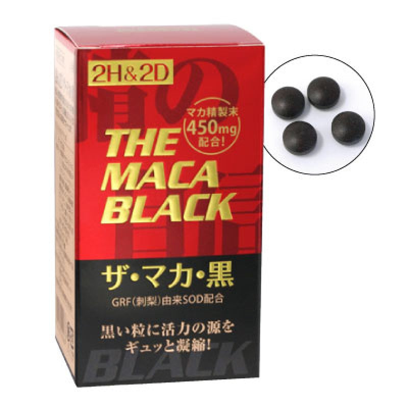Maruei(日本) 2H&2D 黑瑪卡複合營養片(120粒裝)