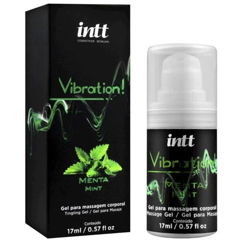 Intt(巴西) Vibration 可舔震動式熱感高潮液 薄荷味 17ml